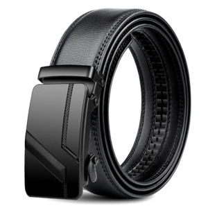 other | New Mens Belt PU Leather Belt Business High Quality Fashion Male Belt Automatic Buckle Belt for Popular