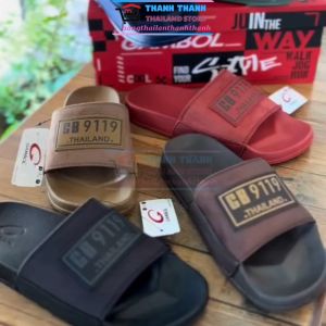 Dép Nam Gambol 42206 Quai Ngang Thái Lan Vải mềm đế cao su nhẹ
