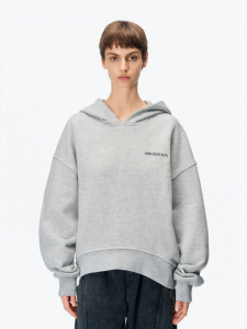 ANN ANDELMAN | Solid Color Fall Hoodie Sweatshirt