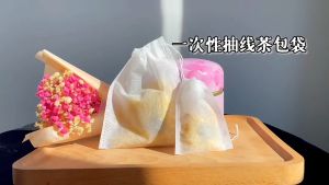 [Ready Stock+COD] 100Pcs Disposable Tea Bags Filter Bags for Tea Infuser with String Food Grade Non-woven Fabric Spice Herb Filters Teabags
