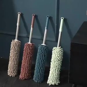 Dusting Mop Extendable Dusting Mop For Ceilings And Cars Household Multifunctional Cleaning Dust Mop For Ceiling Fan Lamps