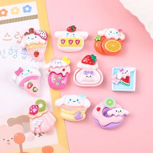 F003 เรซิ่นรวมแบบ (คละ 10 ชิ้น เรซิ่นเปล่าไม่แถมตัวติด) งานสวย ลายน่ารักๆ 3D งานเคลือบเงา  อุปกรณ์ตกแต่งงาน DIY แต่งเคสโทรศัพท์ งานฝีมืออื่นๆพร้อมส่งจากไทย