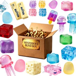 2026 Creative Surprise Blind Box Dr Pepper NeeDoh Nice Cube Soft Squeeze Decompression Anxiety Relief Toy
