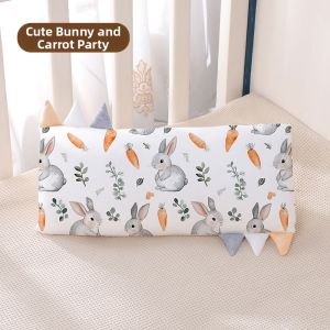BIDUOLE | Bamboo Fiber Infant Pillow Side Sleep Comfort