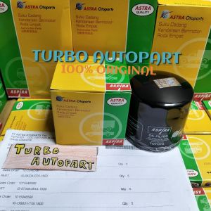 FILTER OLI OIL FILTER COROLLA DX GL KIJANG GRAND KIJANG EFI 1.8 DYNA LAMA MEREK ASPIRA ASTRA 100% ORIGINAL