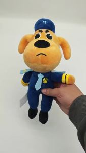 30Cm Cảnh Sát Trưởng Chó Labrador Sang Trọng Đồ Chơi Nhồi Bông Mềm An Ninh Trung Sĩ Chó Sói Anime Búp Bê Cho Trẻ Em Quà Tặng