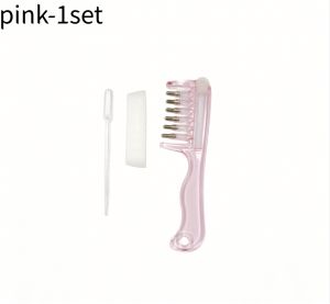 Portable Essential Oil Applicator Massage Comb with Built-In Liquid Reservoir Mini Scalp Liquid Applicator Comb Hair Care Tool