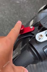 For Honda ADV 150 350 2019 - 2023 Motorcycle CNC Auxiliary Brake Lever Parking Switch Lock Button Cover Accessories