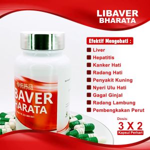 Obat Hepatitis Liver Penyakit Kuning Radang Hati Libaver Bharata 100% Herbal Asli