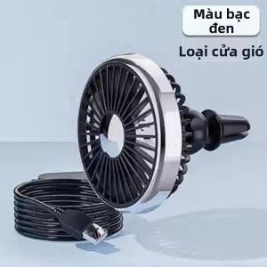 HAIPAILONG | Quạt Làm Mát Ô Tô USB 12V-24V