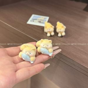Cute Cat Fish Hair Clip Velvet Hair Accessories Girls Side Bangs Duckbill Cartoon Hair Decorations Sweet Style Middle Length Hair
