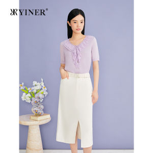 YINER | Fashion Elegant Embellished Knitted Sweater