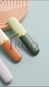KIYO Set Pisau dan Peeler Travel Friendly dengan Warna Estetik / Pengupas Peeler Buah Sayur Multifungsi / Pisau Pemotong Sayur Buah Bawang Mini / Pisau Dapur 2 in 1