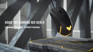 Asus TUF Gaming M3 Gen II 8000 DPI Dust & Water Resistance Ultralight Ergonomic Wired Gaming Mouse