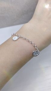 Yans Pure Silver 925 "Five Treasure Symbols 五宝" Baby Anklet/Adult Bracelet (Baby Budak Gelang Kaki/Rantai Tangan Dewasa) 925纯银五福宝宝脚链/大人手链