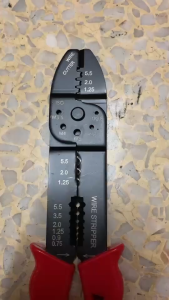 KANZAWA No.600A คีมย้ำหางปลา คีมย้ำหัวสาย คีมปอกสายไฟ คีมตัดสาย