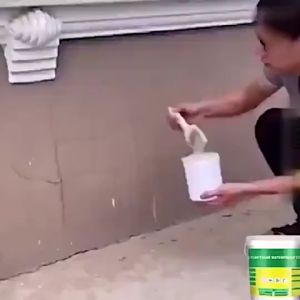 CSR Use transparent waterproof glue and waterproof coating for the inner and outer walls of the roof with Brush Invisible Instant Strong Glue Adhesive Repair Glue for Roof Repair Super Glue (With Brush)