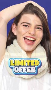 Syal Motif Polos Musim Dingin Wanita