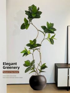 High Imitation Bengal Ficus Living Room Decor Large Floor Plant
