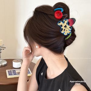PINK EMPRESS | Large Hair Volume Rear Bun Styling Elegance hair clip