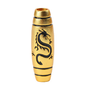 Strong Color Preservation Ancient Method Sand Gold Enamel Color Nine Eye Tianzhu Dragon Ball DIY Bracelet Cultural Play Accessories