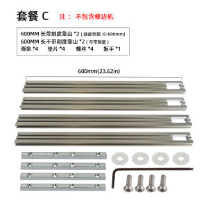 Woodworking Trimmer Milling Groove Inverted Carving Trimming Hole Electric Router Base 50 Mountain Multi-Functional Guide Bracket