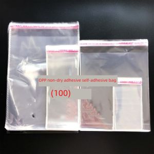 Self-adhesive Transparent Gift Packaging Bags 5um 100 Pieces