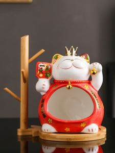 MEIWEISI | Key Organizer Decorative Cat Sculpture