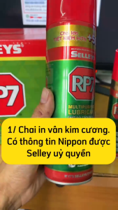 Chai chống rỉ sét bảo vệ thiết bị RP7 175g 350g Chính Hãng