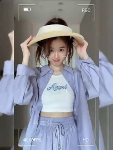 ชุดเสื้อผู้หญิง ชุดลําลองผู้หญิง เสื้อผ้าผู้หญิง เสื้อผ้าเกาหลี เสื้อเชิ้ตผู้หญิง เสื้อแฟชั่นผู้หญิง เสื้อเชิ้