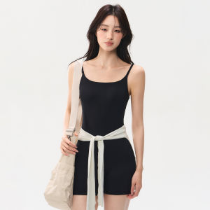 Quick-Dry Padded Yoga Onesie