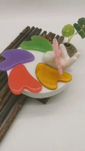 🎀Perfection Store1🎀 Jade Roller Gua sha Board Anti Aging Face Massage Beauty Care Slimming Tools