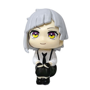 Bandai | 10cm Bungou Stray Dogs Anime Figure Look Up Series Nakajima Atsushi Action Figure Q Version Dazai Osamu Figurine Collection Toys