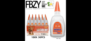 กาวร้อน สําหรับงานป้ายไวนิล เฟอร์นิเจอร์ ไม้แกะสลัก 502 SUPER GLUE30ขวด