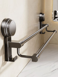 Tủ Quần Áo Treo Khăn Treo Quần Áo Không Cần Khoan Dây Đeo Khăn Treo Trong Nhà Tắm Kẹp Hút Bằng Nhựa Treo Quần Áo