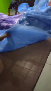 KELAMBU KOTAK DEWASA SINGLE ANTI NYAMUK MOTIF POLOS