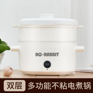 WE 3187 = 双耳多功能电热锅 Double-ear multi-function electric hot pot ☞ 20cm