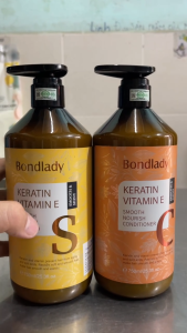 Cặp Gội - Xả Dưỡng Sinh Và Trẻ Hóa Mái Tóc Bondlady 750ml/ Chai