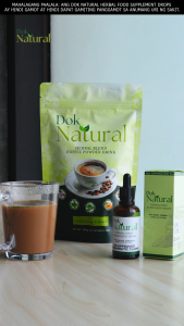 Dok Natural Herbal Month Bundle | Drops 50ml + Blend Coffee 100g x 3 pcs
