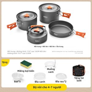 The Primitive | Bộ Nồi Nấu Cắm Trại Di Động