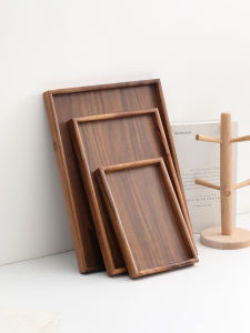 Walnut Wood Rectangular Tray