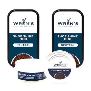 WRENS Absolute Leather Repair And Maintanance Kit : 1 Delicate Clear Gel 50 Ml + 2 Mini Self Shine Sponge