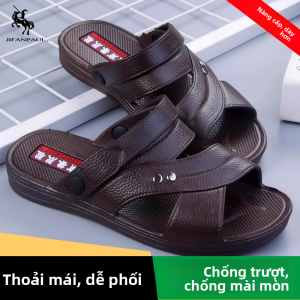 Mens Summer Rubber Sole Slip-Resistant Sandals