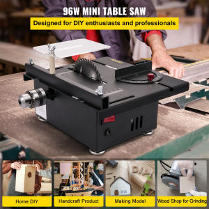 Multi-Functional Table Sawmaxant Mini Table Saw 100W Hobby Bench Saw for Woodworking with Blade Flexible Shaft and More Accessories Mini Desktop Electric Saw for Crafts DIY Handmade Wooden
