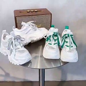 2025 Trendy Footwear Womens Daddy Shoes 6cm Height Increase. All-match Muffin Explosive Style Mesh Breathable for Casual Sports. Add One Size.#A26