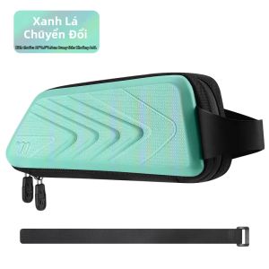 West Biking | WEST BIKING Túi Đựng Xe Đạp Chống Gió Túi Đựng Điện Thoại Đi Xe Đạp Chống Nước Bằng Chất Liệu PU EVA Có Vỏ Cứng Đựng Điện Thoại Đi Xe Đạp Có Khung Đựng Dụng Cụ Màu Đen/màu Chuyển Sắc
