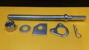 สกรูปรับตั้งตีนตะขาบ DC70 DC93 DC95 ชุดน๊อตตรึงยางแทร็ค ชุดสกรูตั้งล้อนำ รถเกี่ยวข้าวคูโบต้า