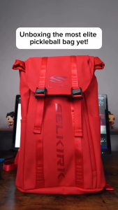 Selkirk LABS Prestige Pickleball Backpack - Red / Black