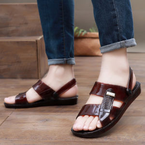 Summer Outdoor Fashion Retro 80s Plastic Beach Sandals