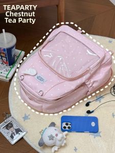KDMILD | Cute Dots Teen Girls Backpack